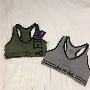 Brand new Aeropostale sports bra 2 pack NWT